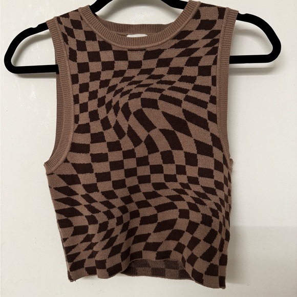 Garage cropped knit tank - Size Medium - Picture 1 of 3
